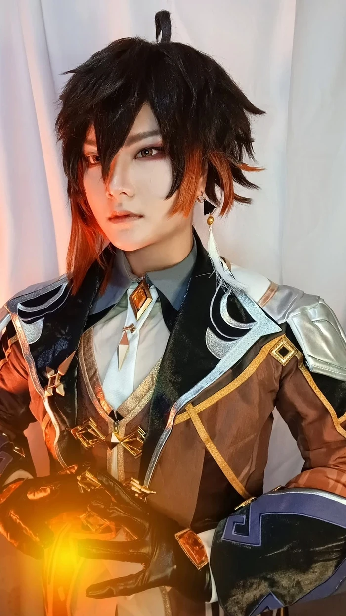 Nam anime cosplay hình sống động chân thực