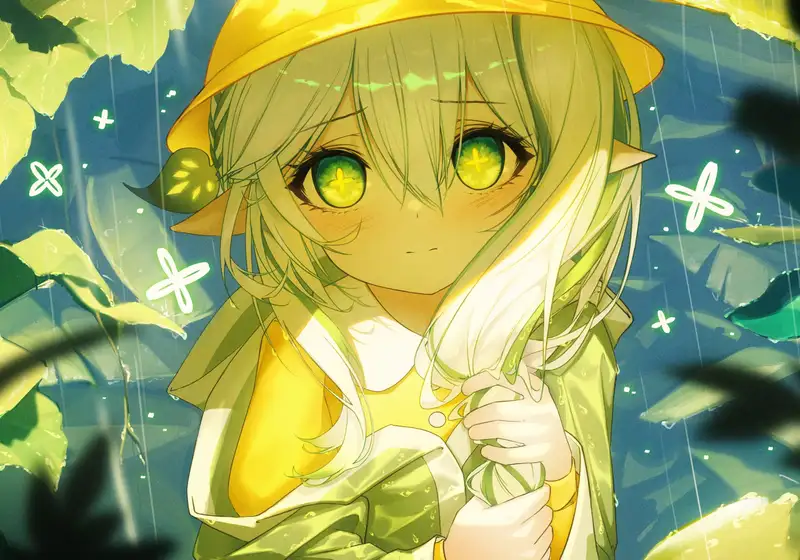 ảnh anime mưa buồn đẹp và giàu cảm xúc