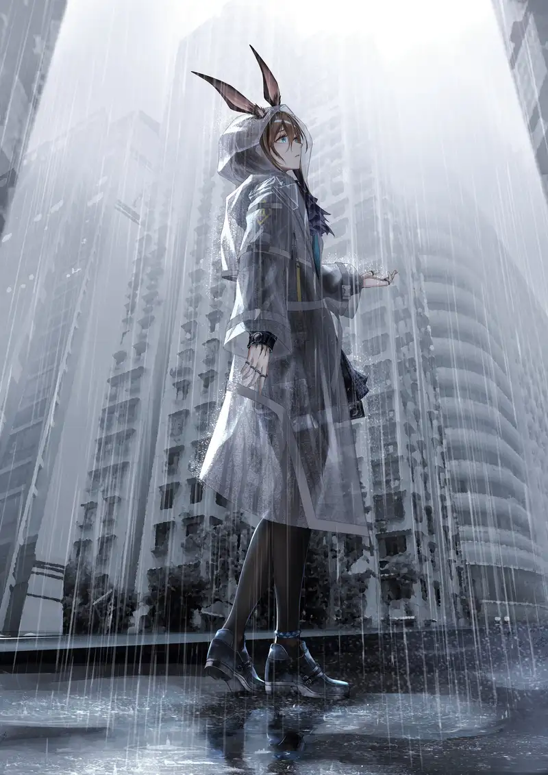 ảnh mưa buồn anime chill cho tâm trạng