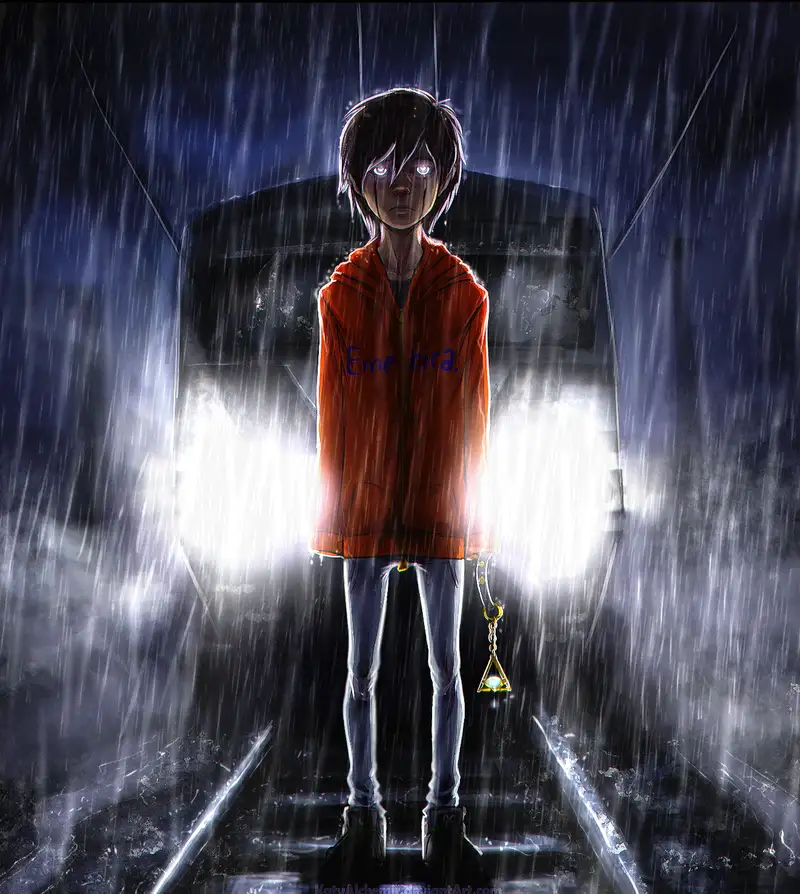 ảnh mưa buồn anime đẹp và đầy cảm xúc