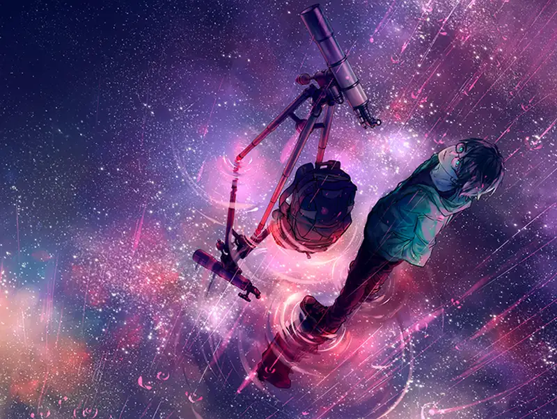 hình ảnh mưa buồn anime chill và nhẹ nhàng