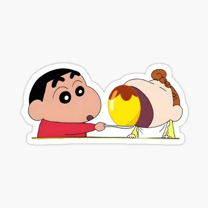 nhãn dán Shin biểu cảm dễ thương cho những cuộc trò chuyện
