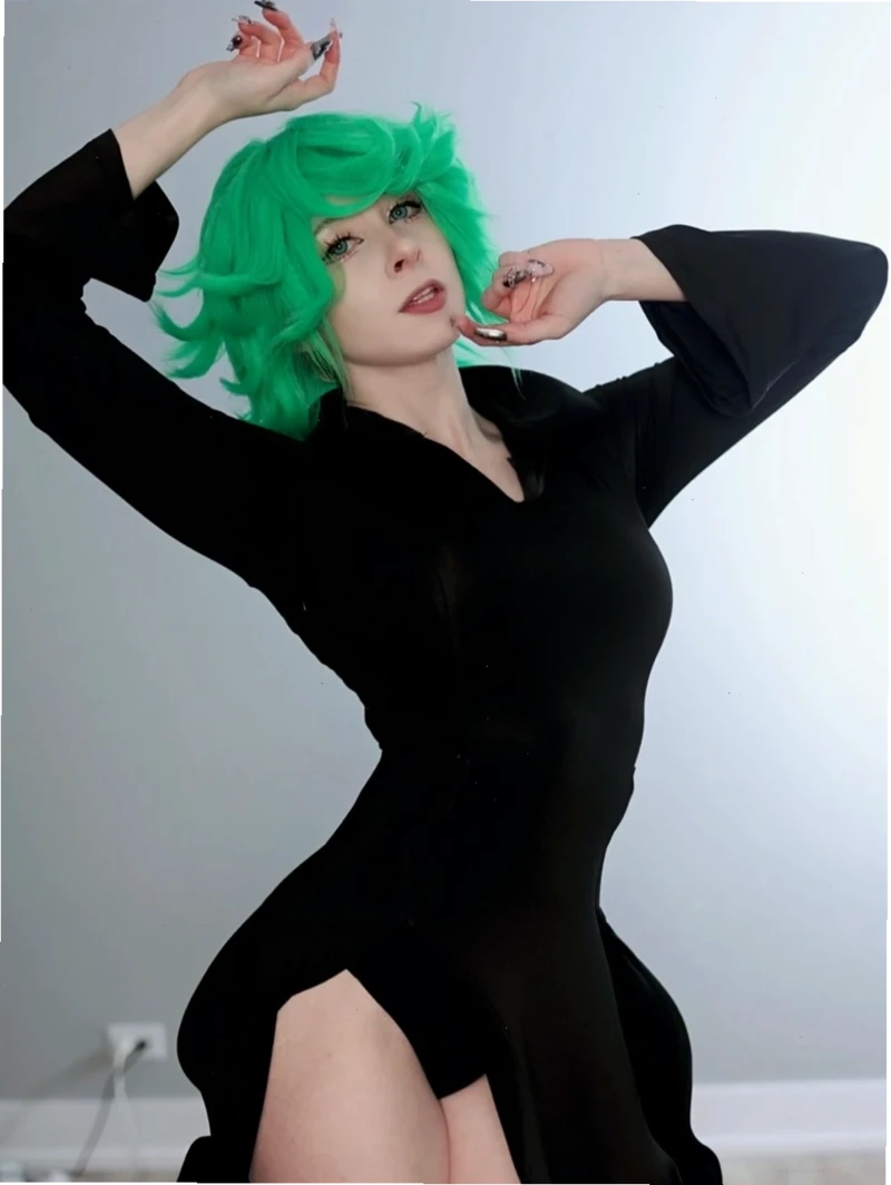 Ảnh Tatsumaki cosplay thanh thoát dịu dàng