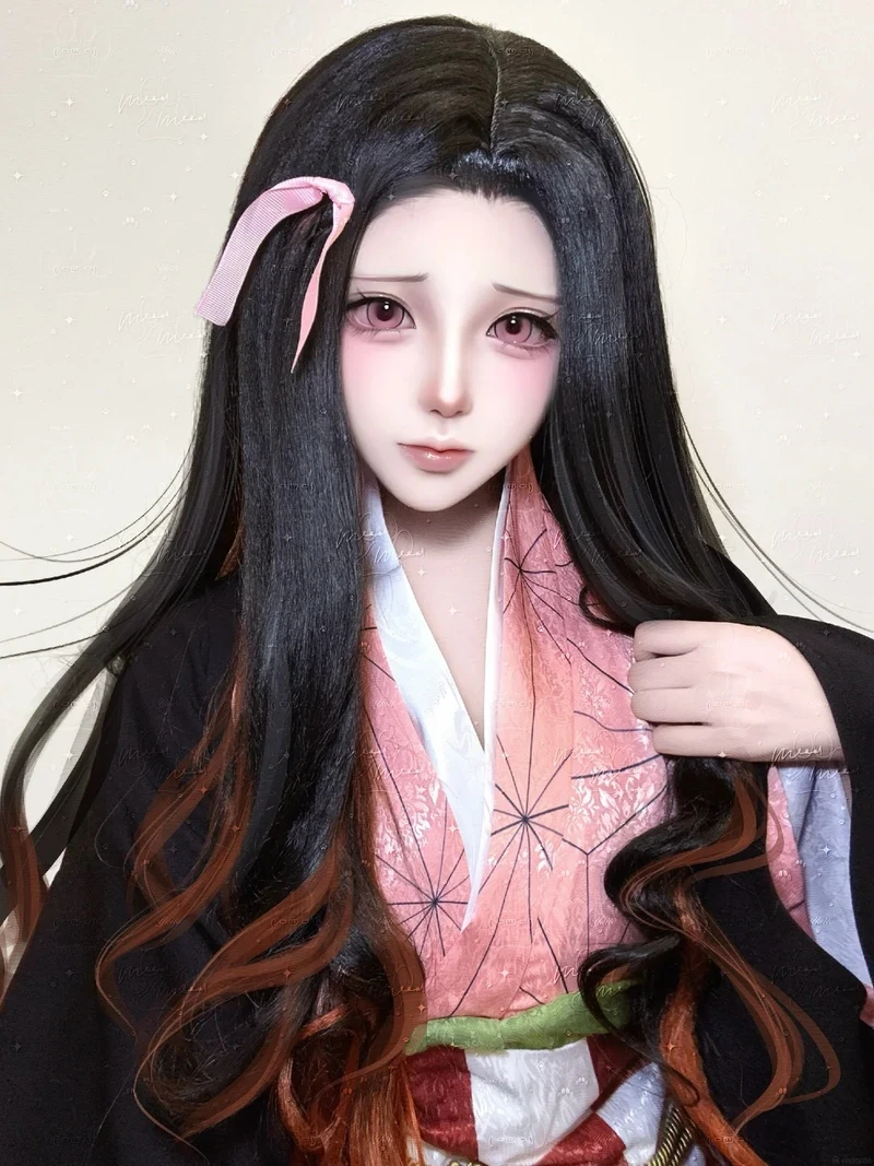Ảnh cosplay Nezuko ngọt ngào trong trẻo