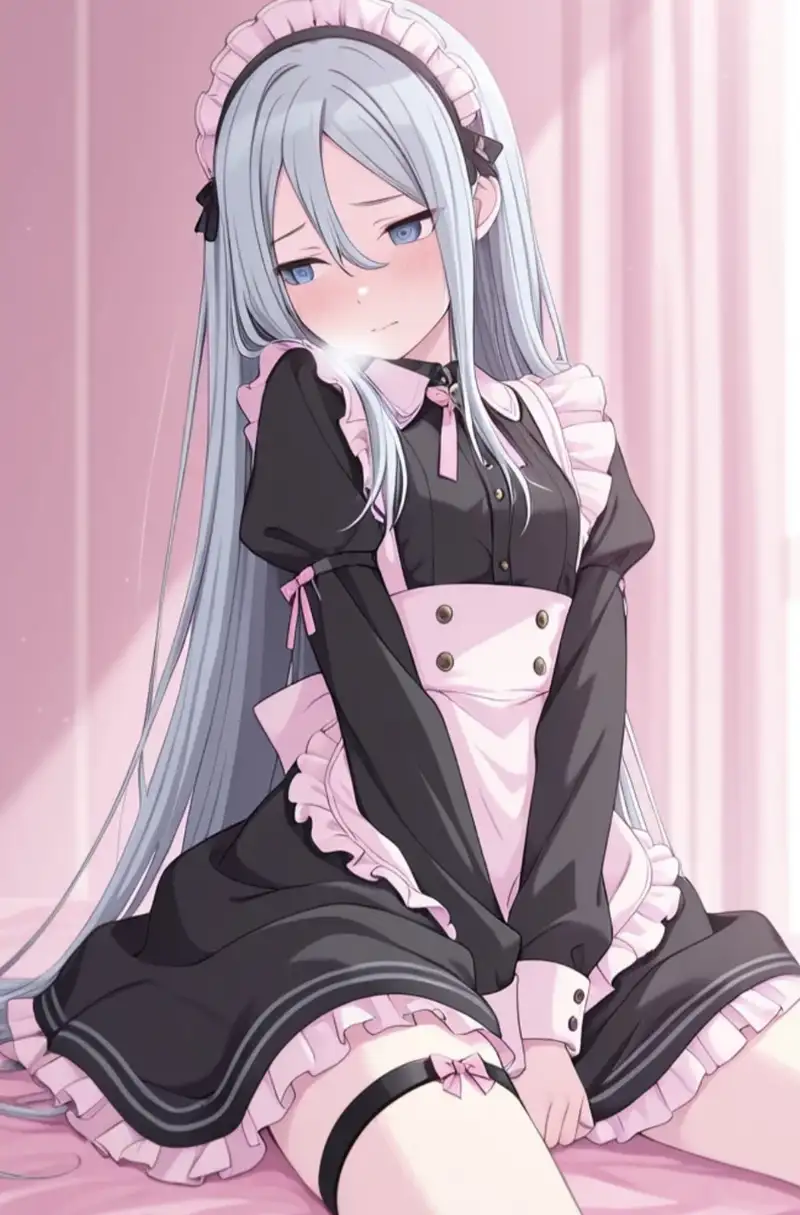 hình ảnh hầu gái anime cute và phong cách ấn tượng