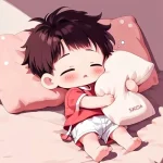 Chibi em bé xinh xắn duyên dáng