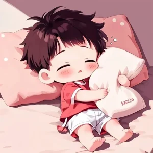 Chibi em bé xinh xắn duyên dáng