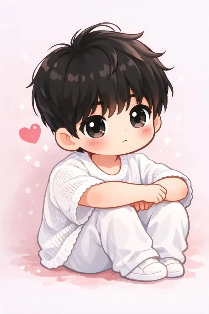 Em bé chibi ngộ nghĩnh đáng yêu