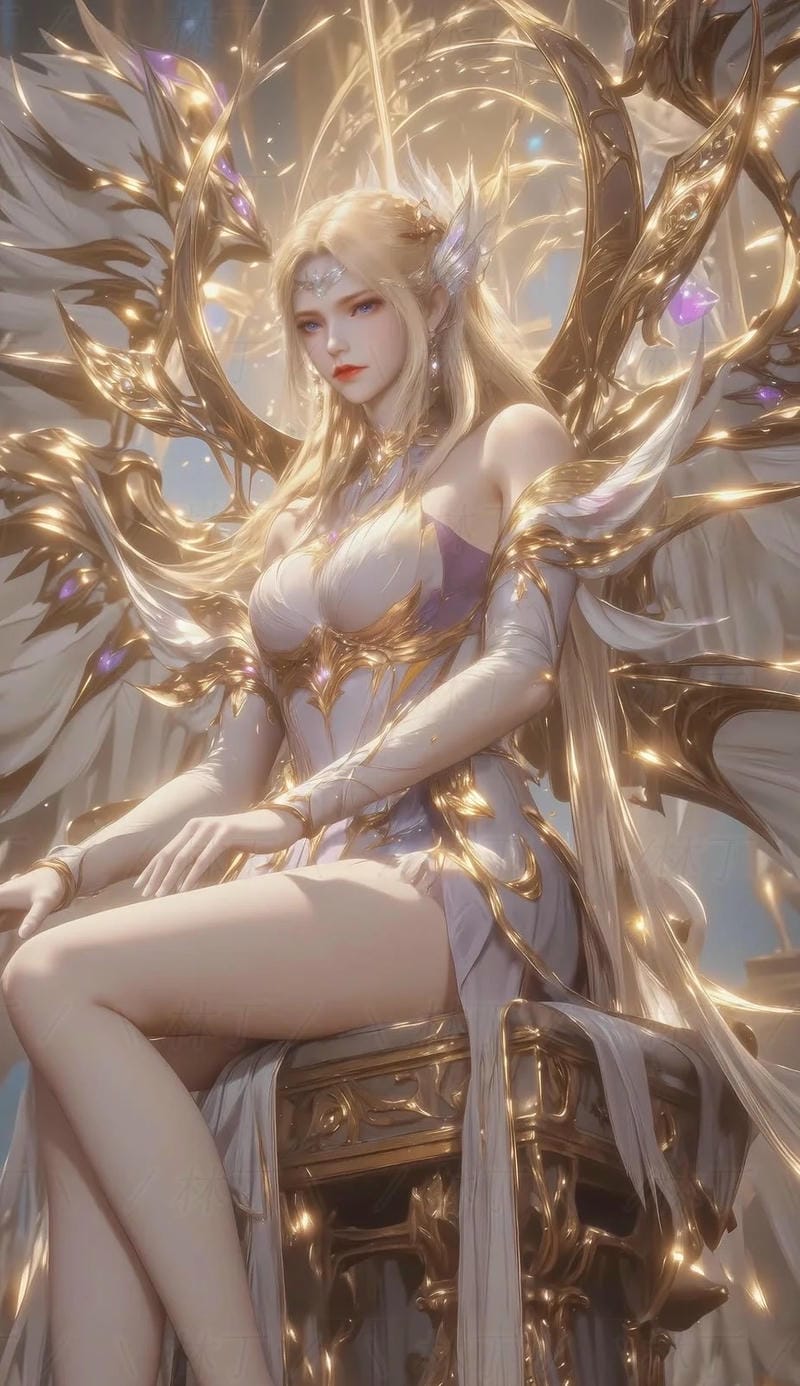 Ảnh Thiên Nhận Tuyết sexy phong cách 3D