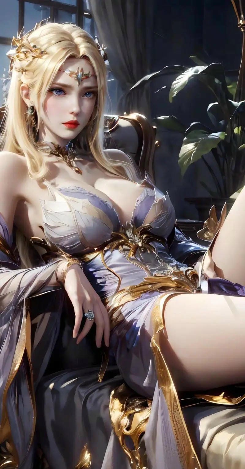 Ảnh Thiên Nhận Tuyết sexy phong cách độc đáo