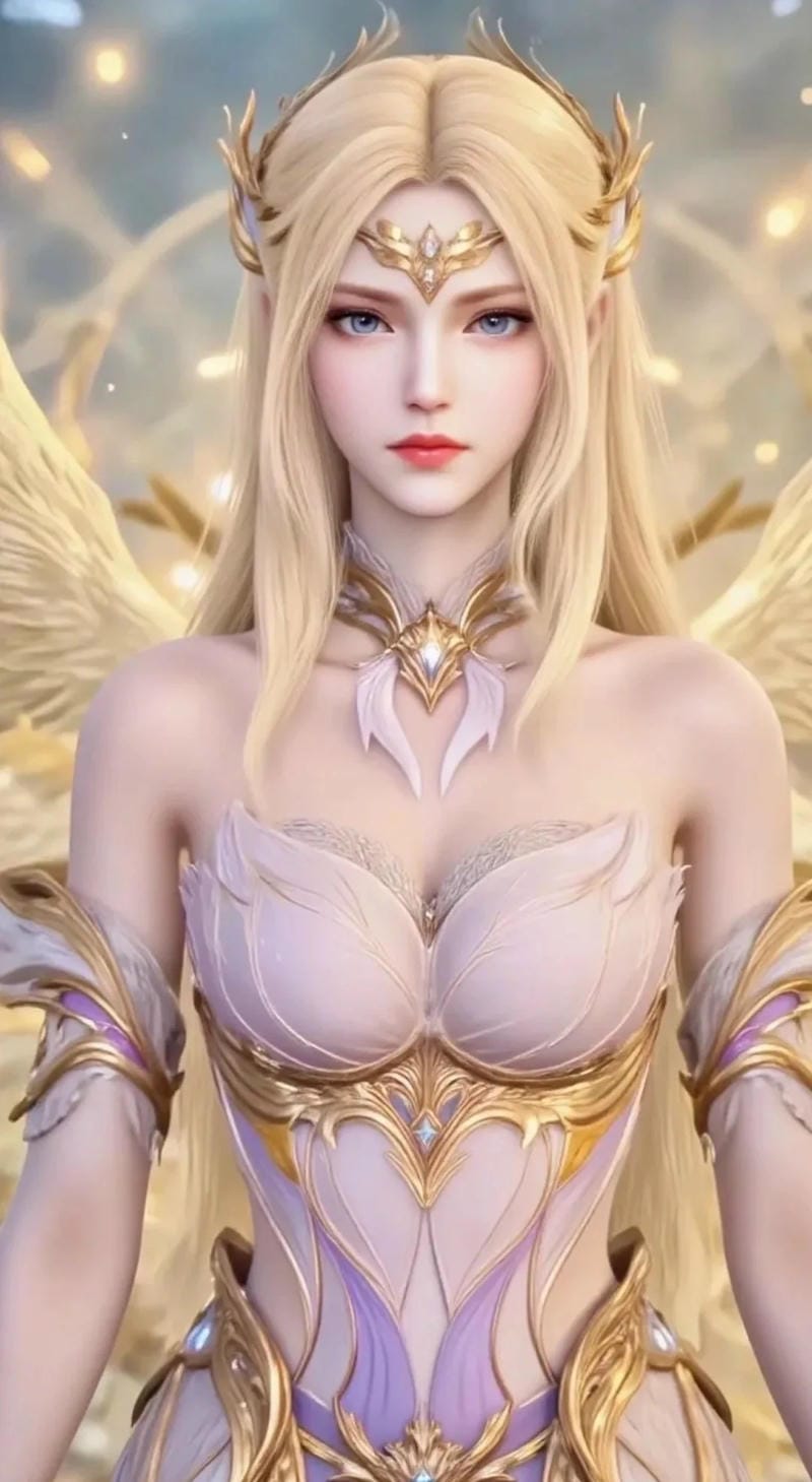 Ảnh Thiên Nhận Tuyết sexy phong cách fantasy