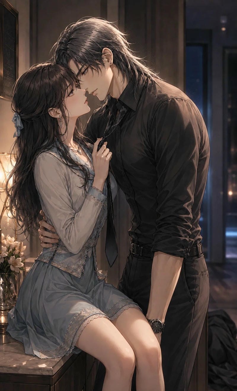 Ảnh anime hôn nhau bên bờ biển