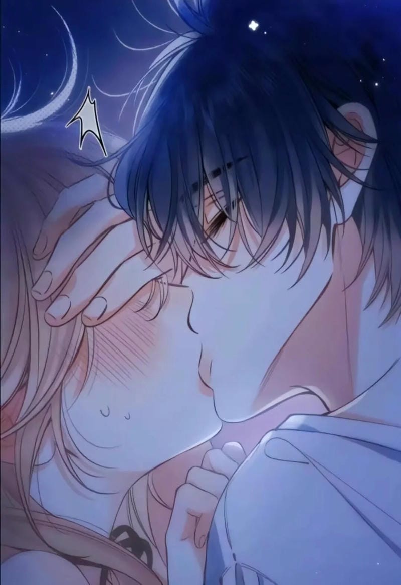 Ảnh anime hôn nhau với nét vẽ tinh tế