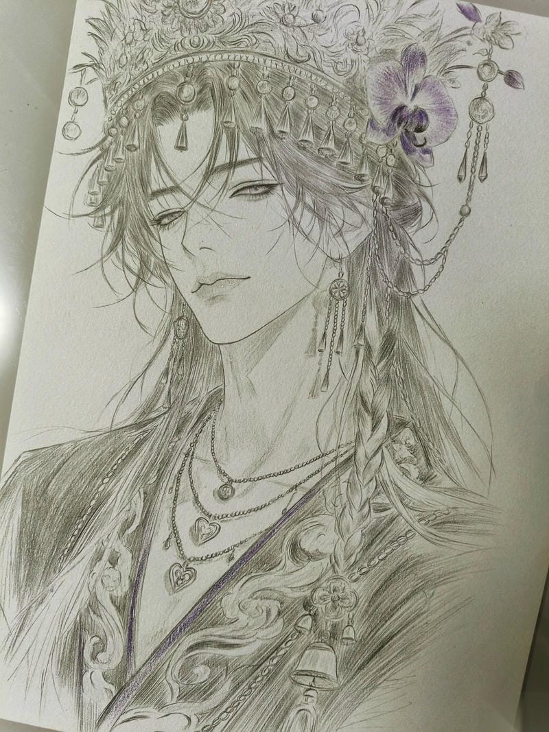 Ảnh anime vẽ tôn vinh phong cách nghệ thuật