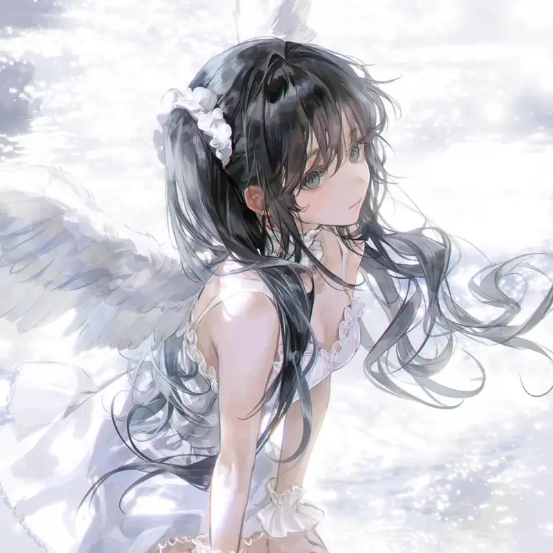 Ảnh bìa anime cute với gam màu pastel nhẹ nhàng