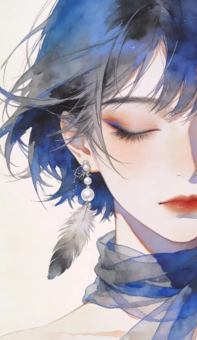 Ảnh bìa anime lãng mạn dành cho người yêu nghệ thuật