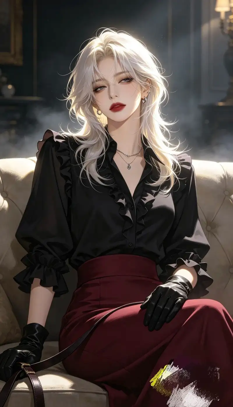 Ảnh bìa anime phong cách fantasy huyền ảo