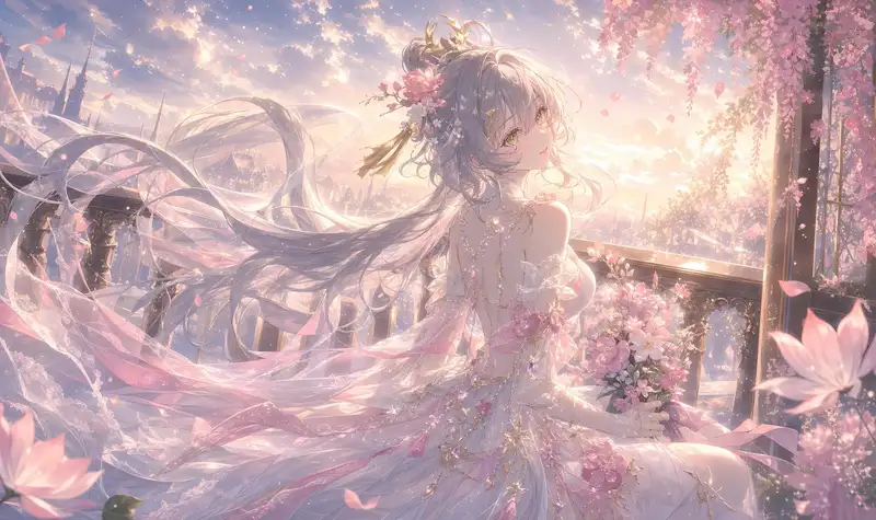 Ảnh bìa anime phong cách tối giản hiện đại