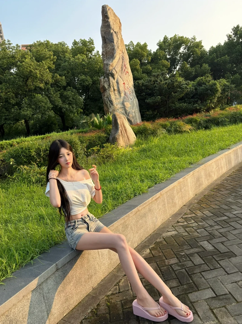 Ảnh gái xinh quần ngắn khoe đít quyến rũ