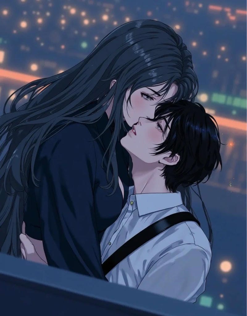 Hình anime hôn nhau đẹp dành cho fan