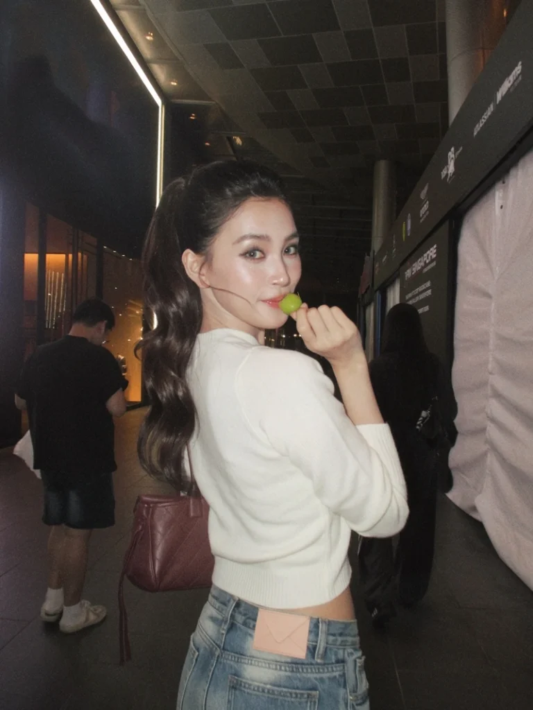 Hình TikToker Tuệ Vy sexy khoe vòng ba tròn đầy quyến rũ