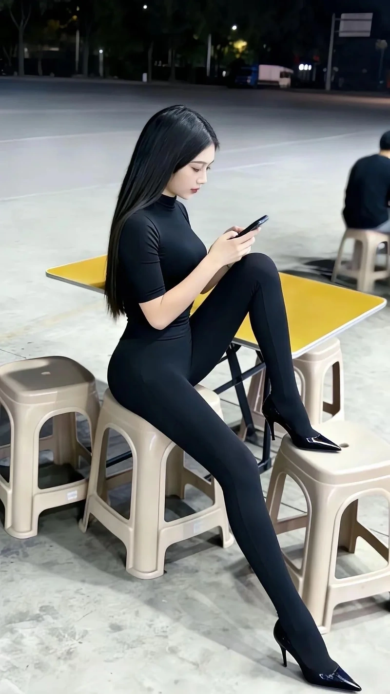 Hình gái xinh mặc đồ bó sát không che nhiều