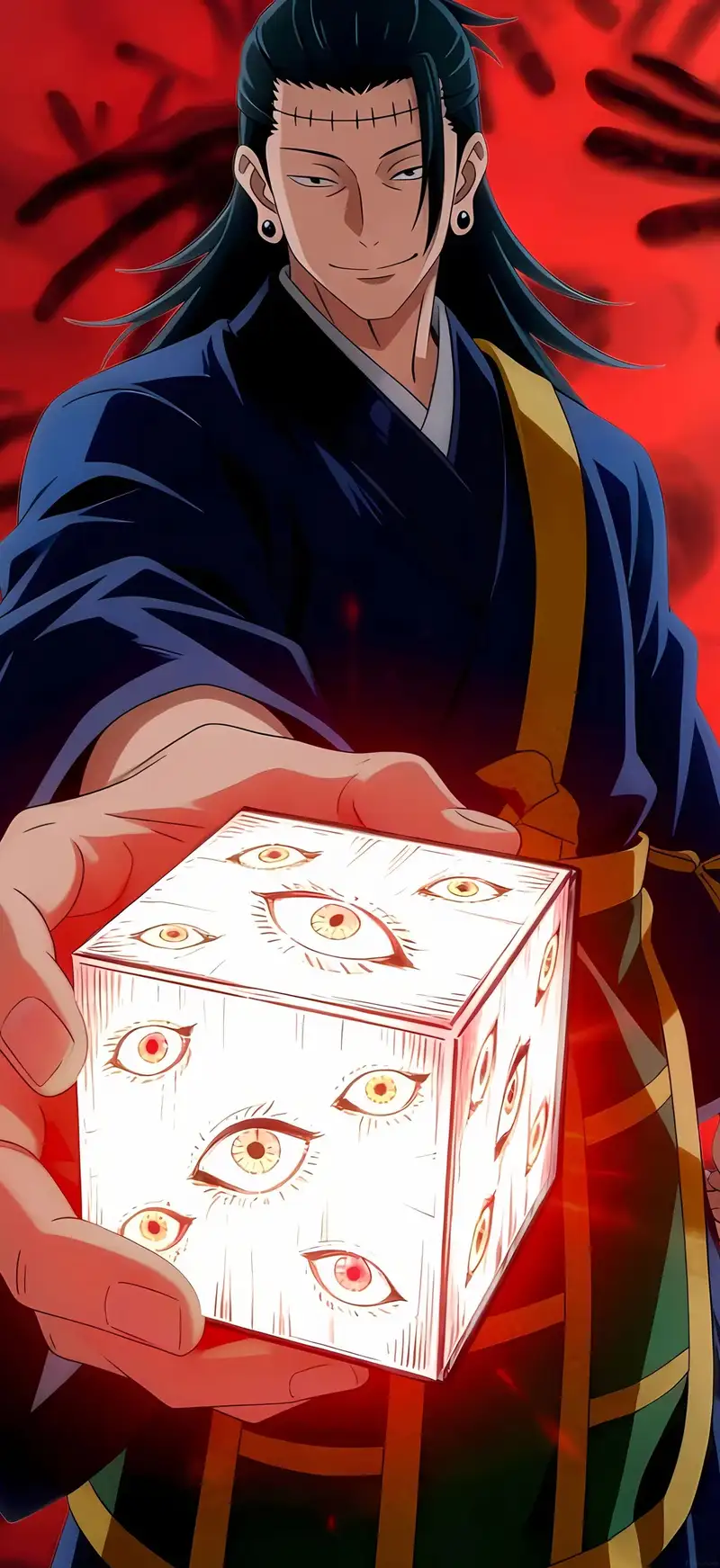 Mẫu ảnh bìa anime nổi bật với hiệu ứng ánh sáng