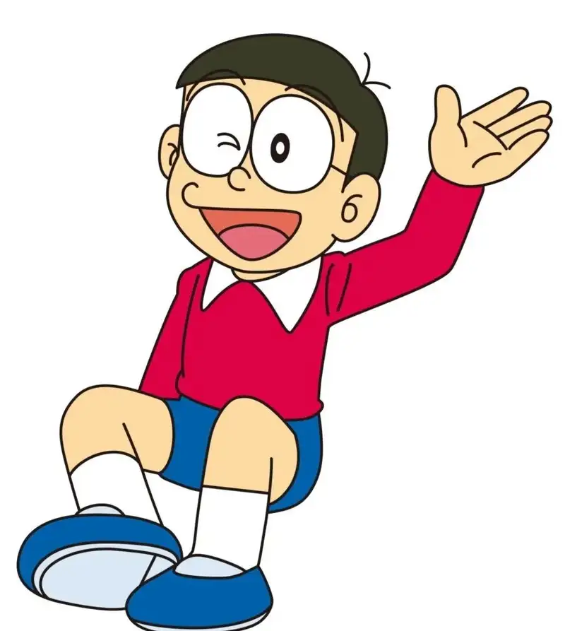 Nobita trong Doraemon với những khoảnh khắc hài hước