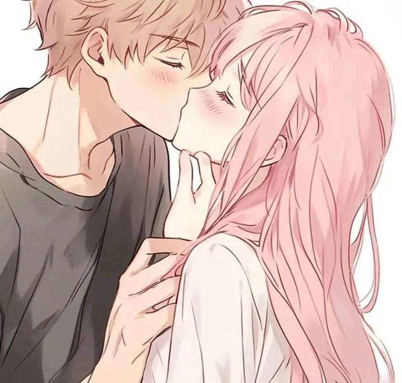 Tuyển chọn ảnh anime hôn nhau ấn tượng