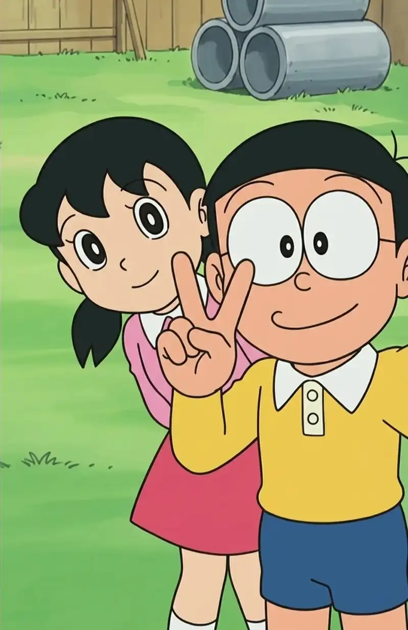 Tuyển tập ảnh Nobita anime vui vẻ và tinh nghịch