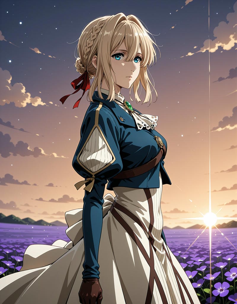 Violet Evergarden ảnh HD sắc nét