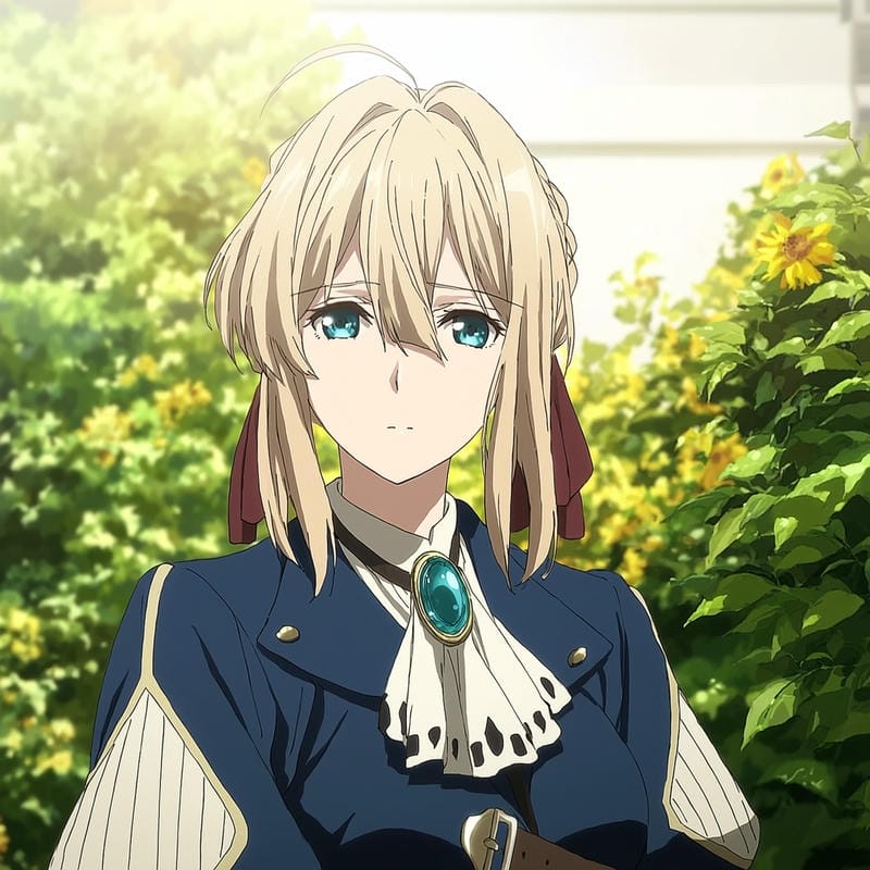 Violet Evergarden hình ảnh ấn tượng