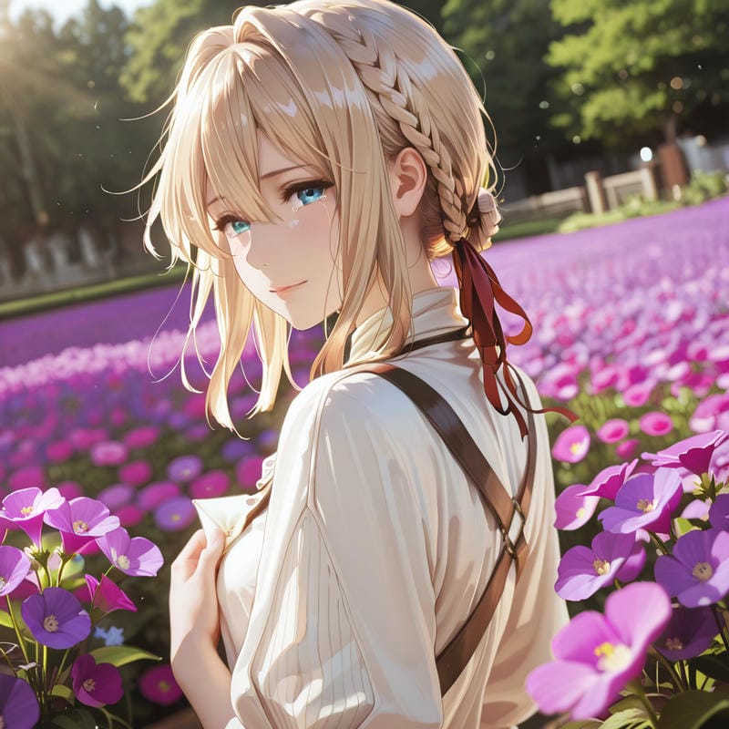 Violet Evergarden phong cách cổ điển