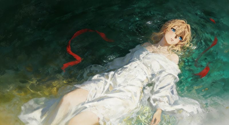 Violet Evergarden với vẻ đẹp thanh lịch