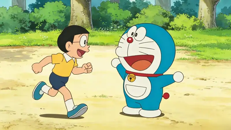 ảnh Nobita ngốc nghếch nhưng luôn khiến người xem yêu mến