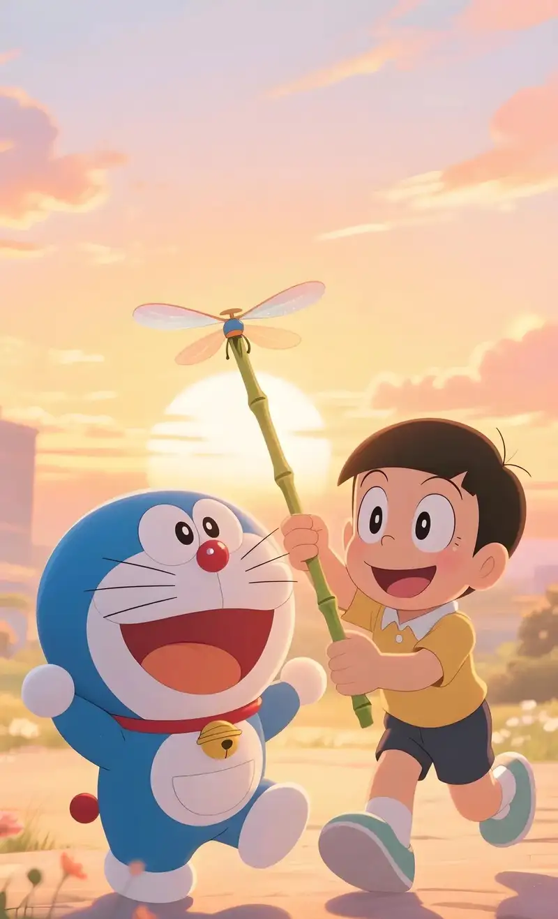 ảnh Nobita và Doraemon trong những chuyến phiêu lưu