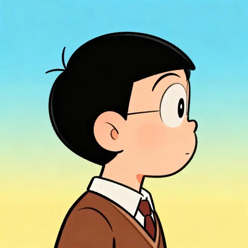 ảnh Nobita và nhóm bạn trong những cuộc vui tuổi thơ
