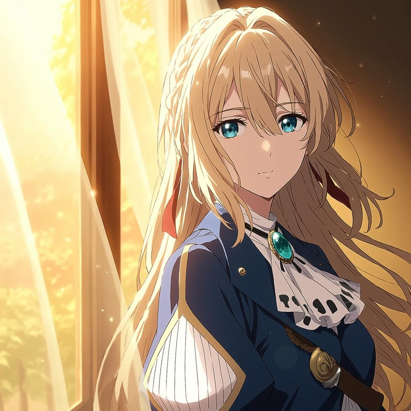 ảnh Violet Evergarden nghệ thuật