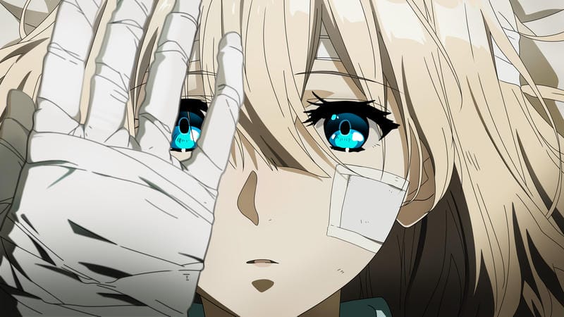 ảnh anime Violet Evergarden dễ thương
