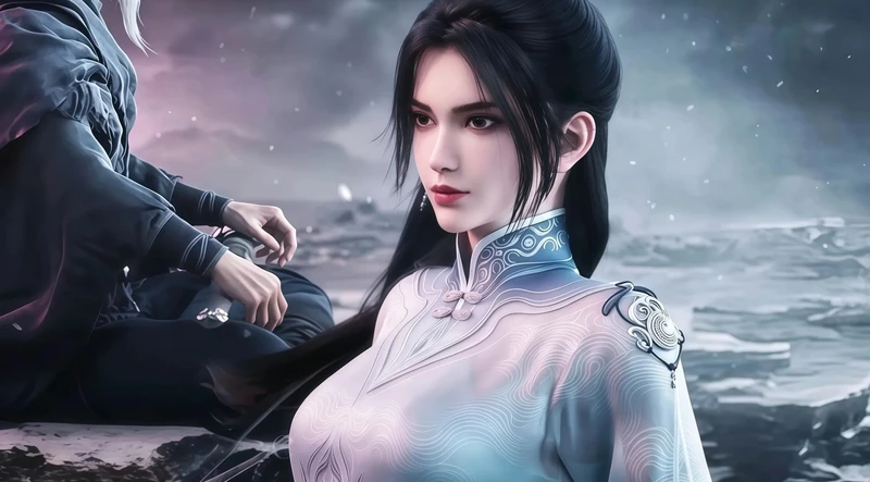 ảnh chân dung Ninh Diêu sexy cuốn hút