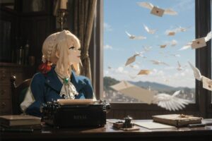 ảnh chân dung Violet Evergarden
