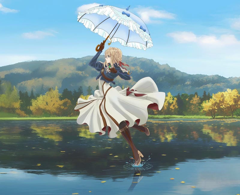 hình ảnh Violet Evergarden xinh đẹp